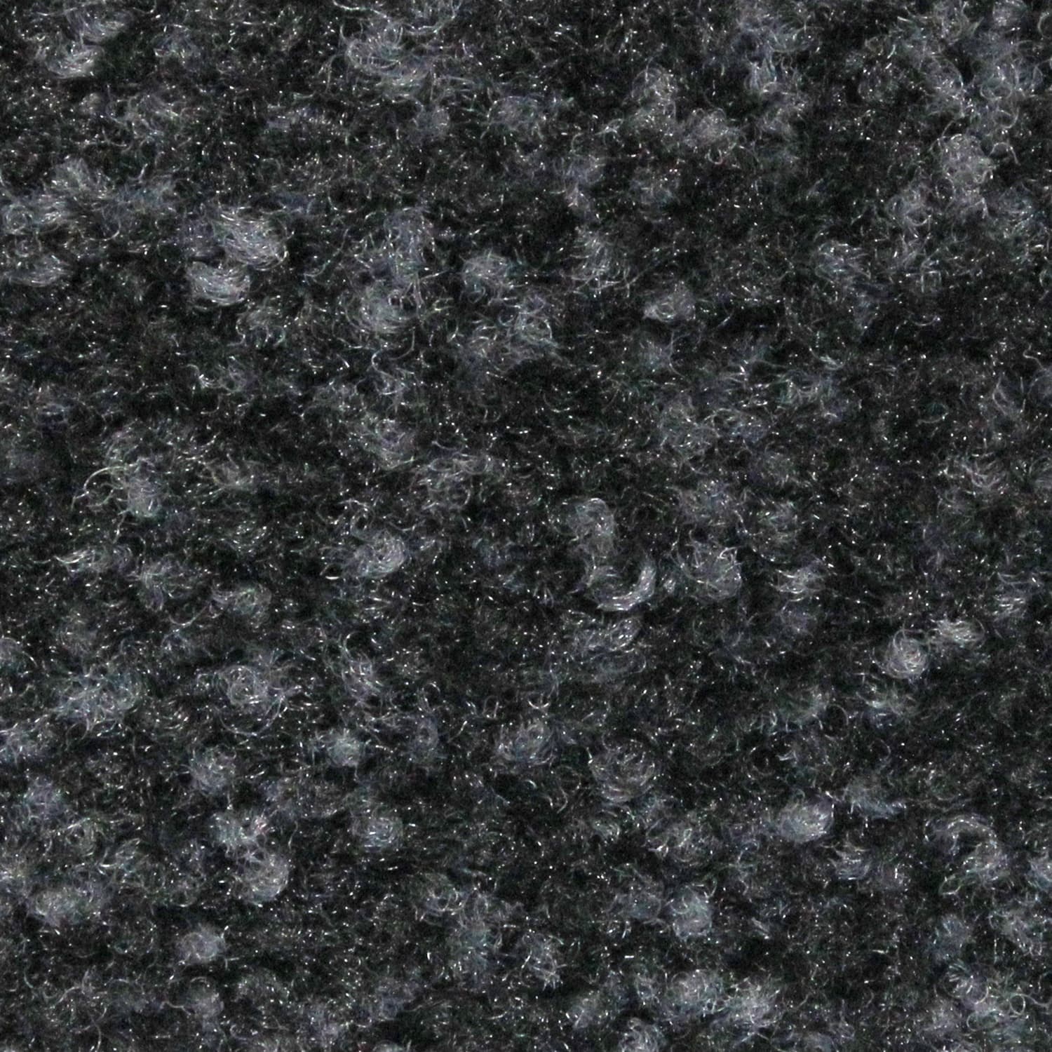 Classic Solutions Floor Mat 48X36 IN Charcoal Heather Nylon Fiber With Smooth Nitrile Rubber Backing 1/Each
