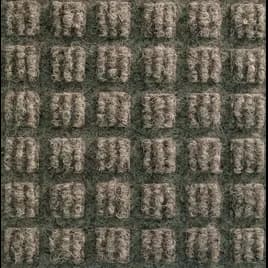 WaterHog® Scraper & Wiper Floor Mat 24X36 IN Medium Gray With Smooth Backing Fashion Border 1/Each