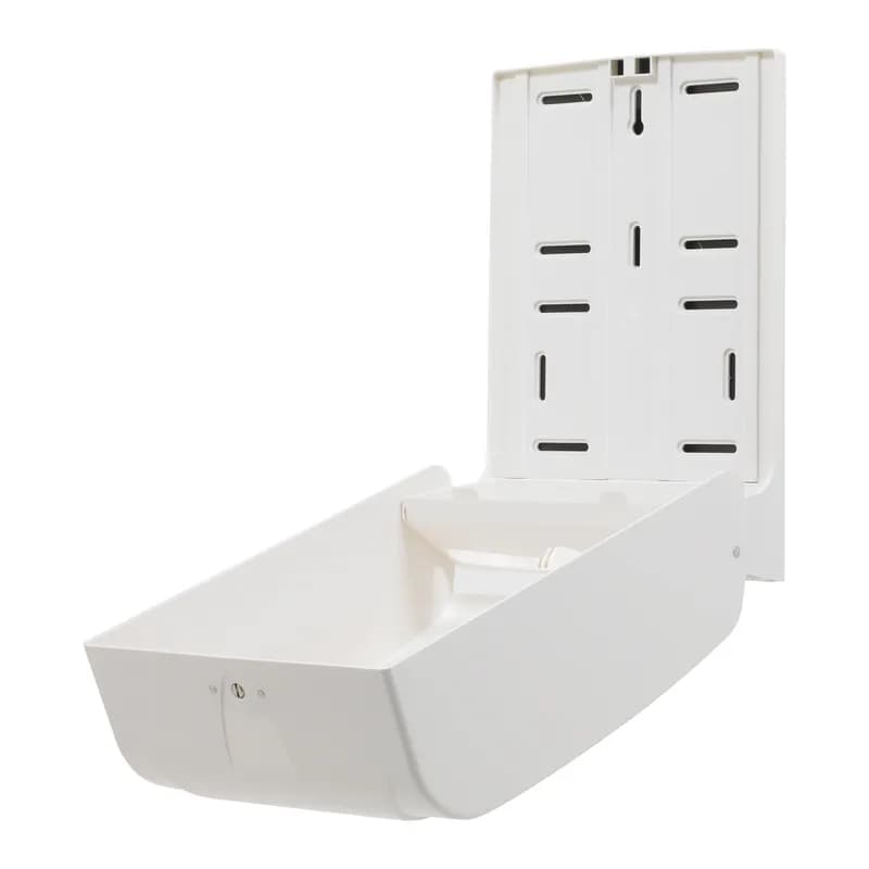Georgia-Pacific Pro® Paper Towel Dispenser 5.5X11.1 IN Plastic Wall Mount, Locking White Multifold 1/Each