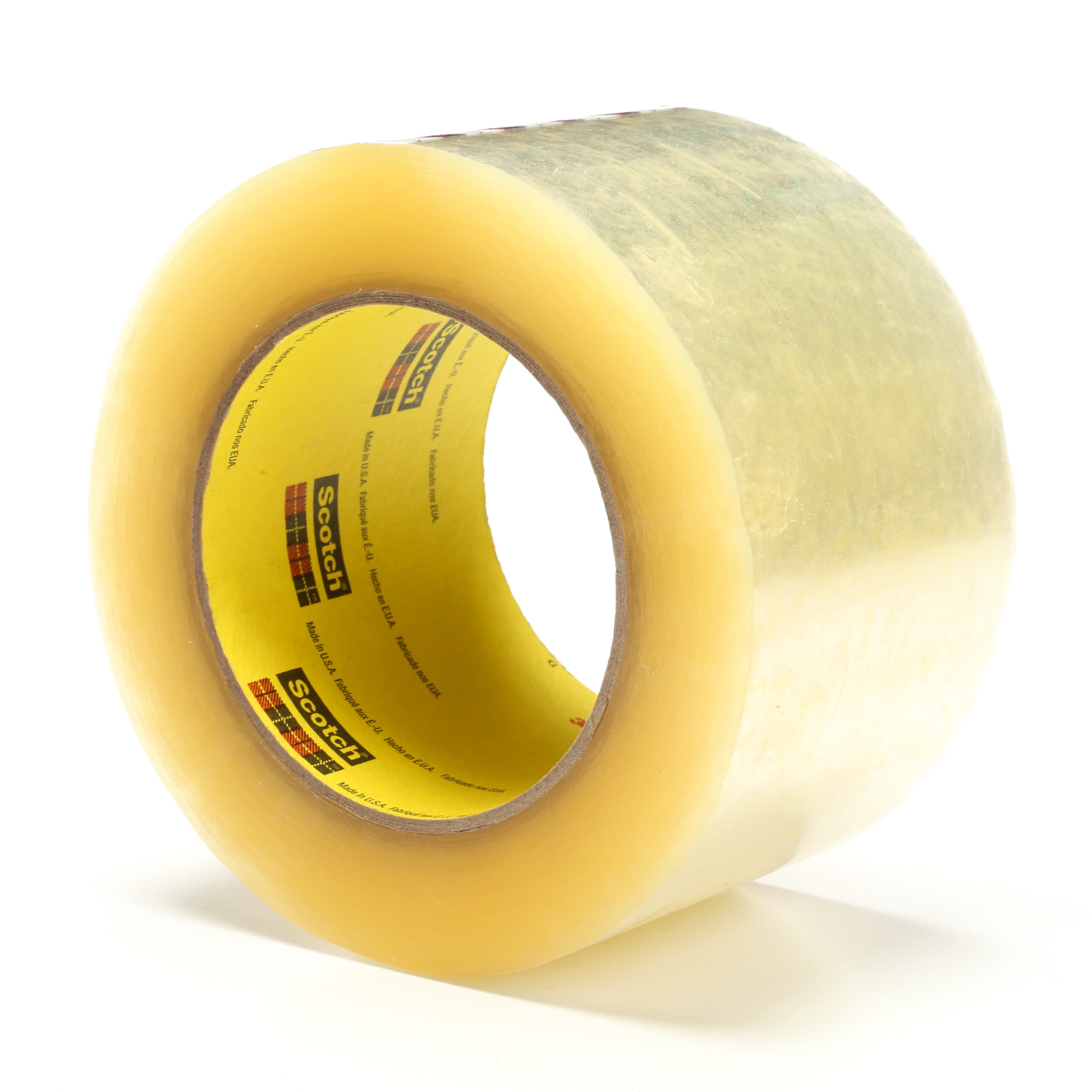 Scotch® 373 Hot Melt Tape 72MM X914M Clear PP 24 Rolls/Case