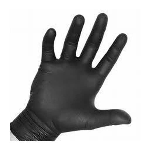 Gloves XL Black Nitrile Vinyl Blend (Nyle) Powder-Free 1000/Case