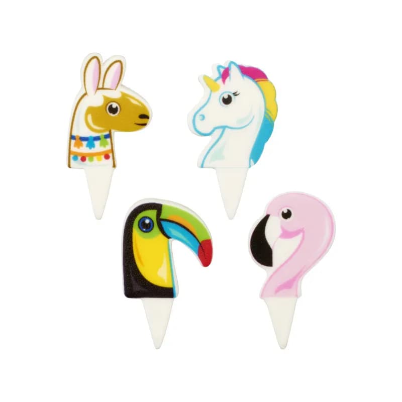 Sweet Décor® Cake Topper Kit 320 Piece Sugar Vanilla Pool Floaty Creations 320/Bag