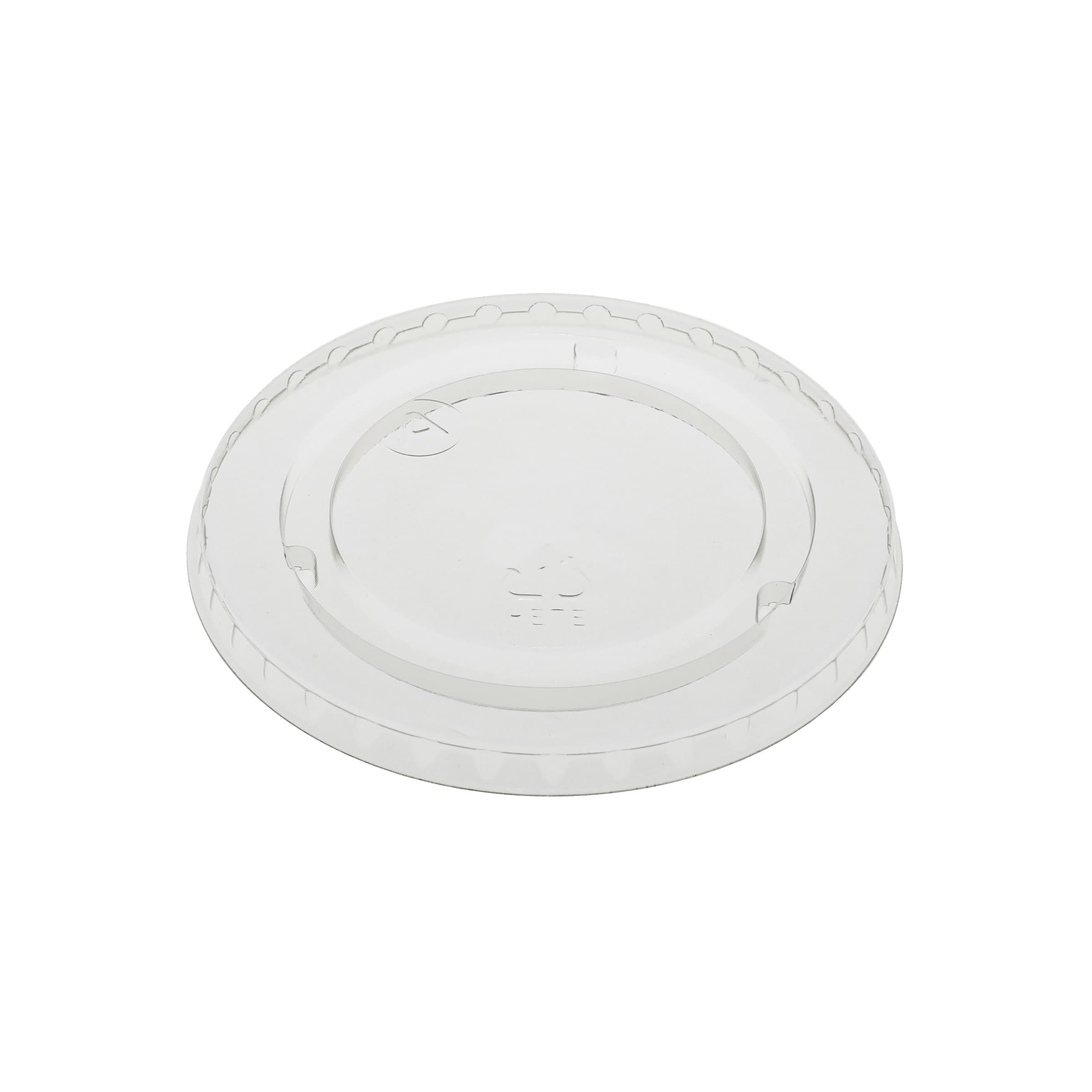 Lid Flat 3.8X0.3 IN RPET Clear For 20 OZ Cold Cup No Slot 1020/Case