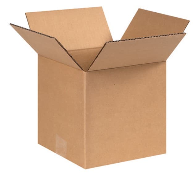 Regular Slotted Container (RSC) 10X10X10 IN Corrugated Cardboard 32ECT 20 Count/Bundle 560 Count/Pallet
