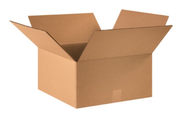 Regular Slotted Container (RSC) 16X16X8 IN Corrugated Cardboard 32ECT 20 Count/Bundle 280 Count/Pallet