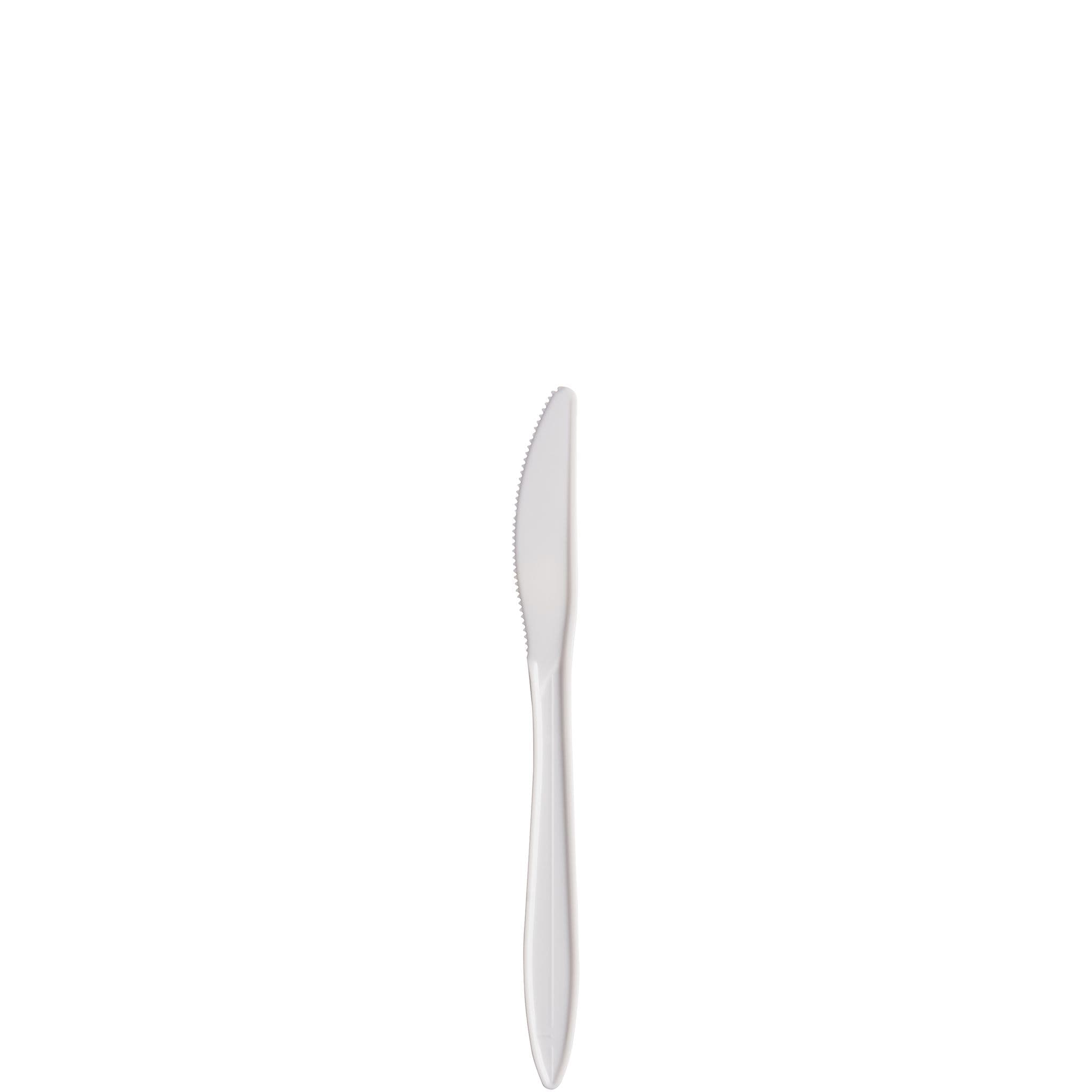 Dart® Style Setter® Knife 6.5 IN PP White Medium Weight 1000/Case