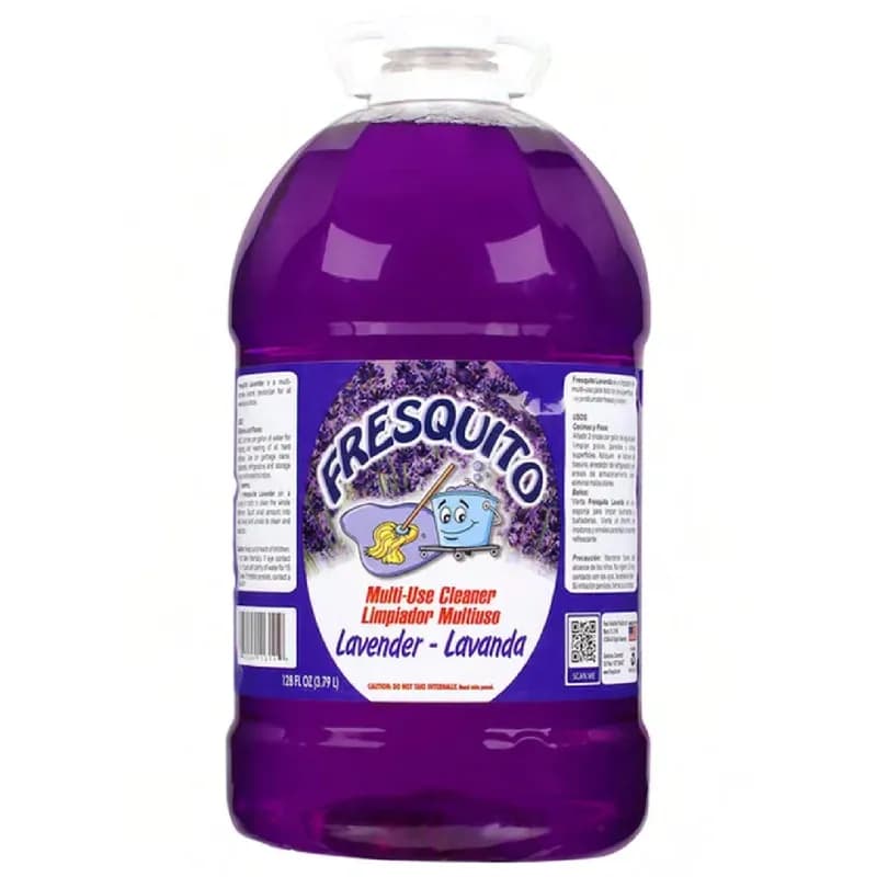Fresquito Lavender All Purpose Cleaner 1 GAL Multi Surface Scented Multi-Use 4/Case