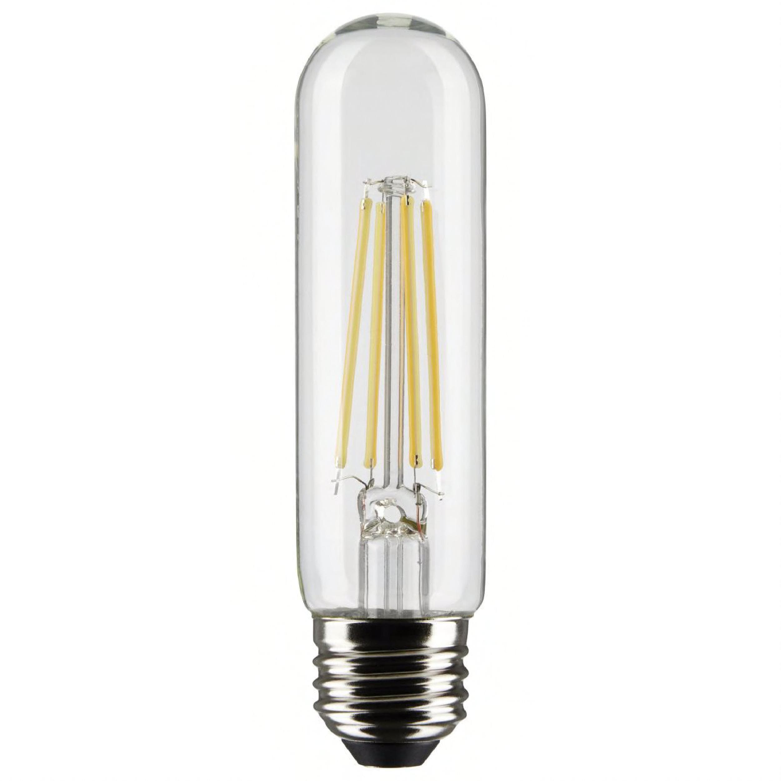 Light Bulb Clear 8 Watt LED Medium Base 2700 K 120V 90 CRI Dimmable 6 Count/Box 24 Count/Case