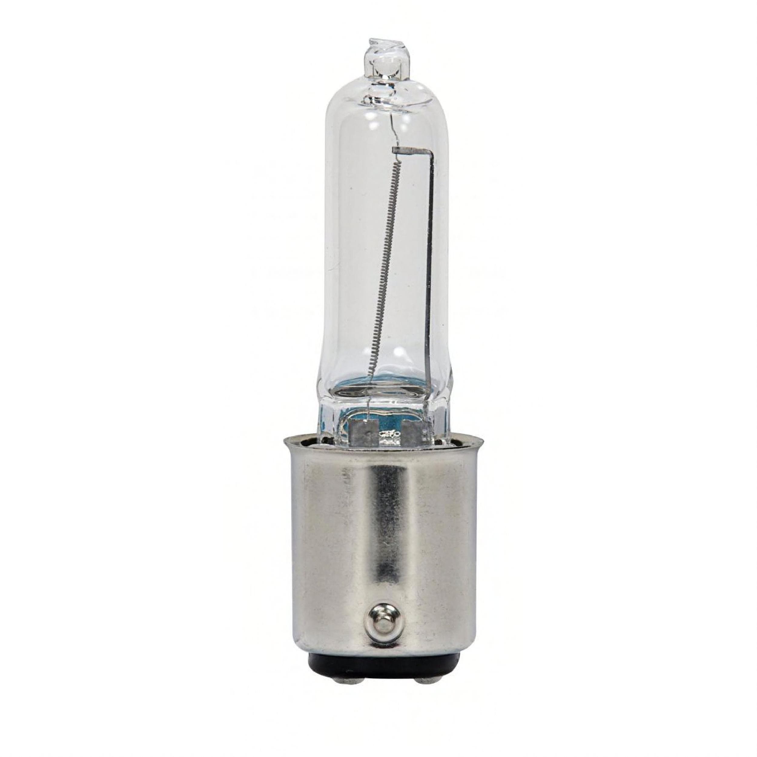 Light Bulb Clear 40 Watt Halogen 2900 K Dimmable 120V DC Bay Base 10 Count/Box 10 Box/Case 100 Count/Case