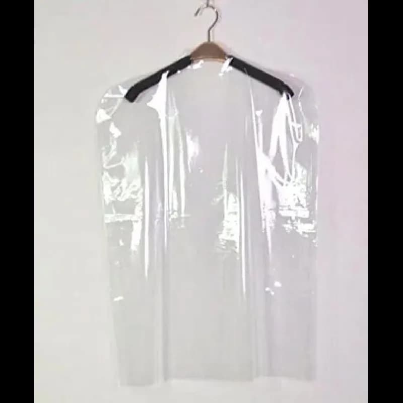Garment Bag 21X7X38 IN Clear LDPE 0.00055MIL 80 Count/Pallet