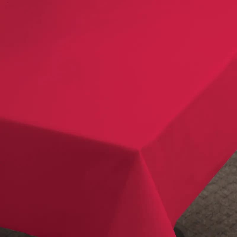 Table Cover 54X108 IN Plastic Red 12/Case