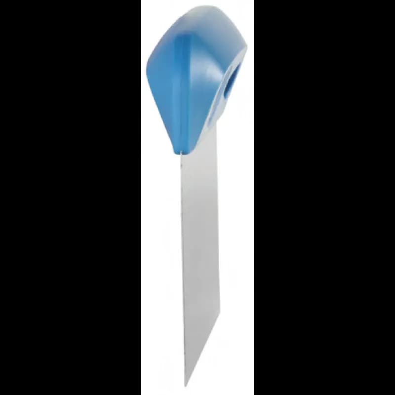 Vikan® Dough Cutter Scraper 5.7X1.2X4.5 IN Polypropylene (PP) Stainless Steel Blue Flexible 1/Each