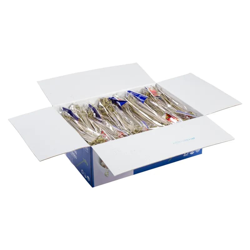 Food Knot Pick 7 IN Bamboo 100 Count/Pack 10 Packs/Case 1000 Count/Case