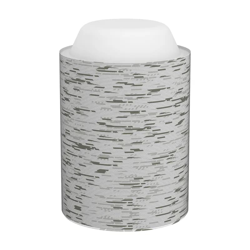 Dixie® Ultra Bowl 20 OZ Paper White Green Pathways Heavyweight 500/Case