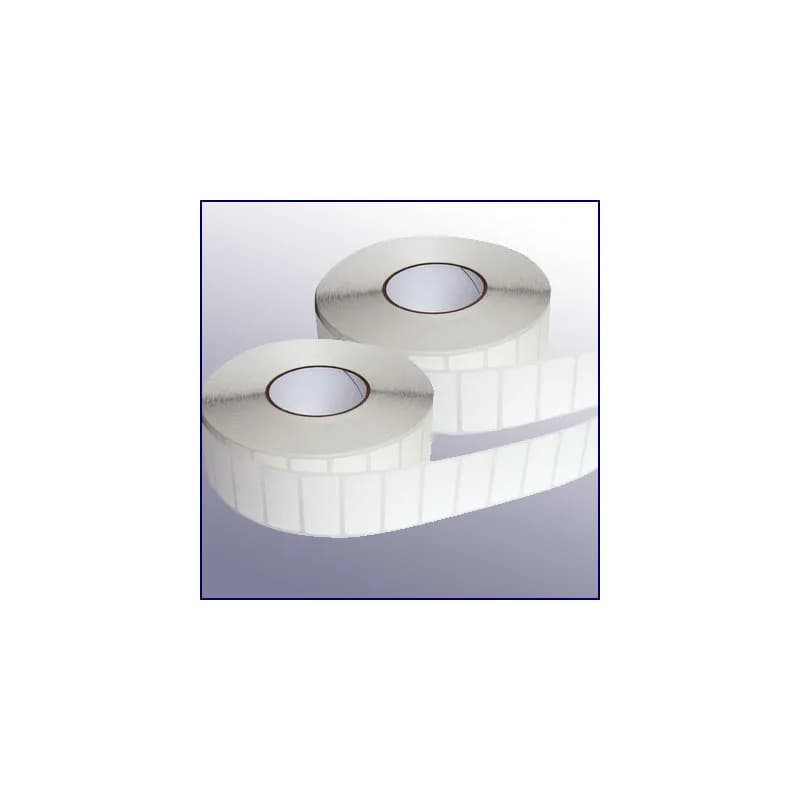 Victoria Bay Label 4X6 IN White Wax Coated Paper Perforated 1000 Count/Roll 4 Rolls/Case 75 Cases/Pallet
