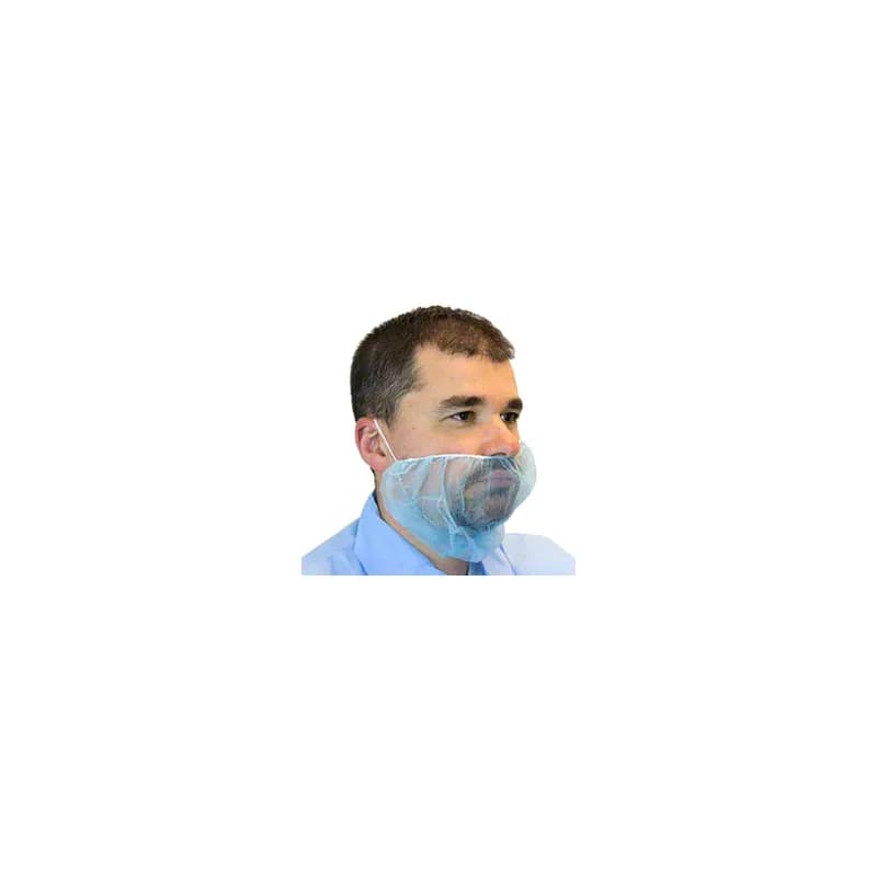 Beard Cover Blue PP 1000/Case