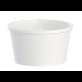 Food Container 8 OZ Paper White 500/Case