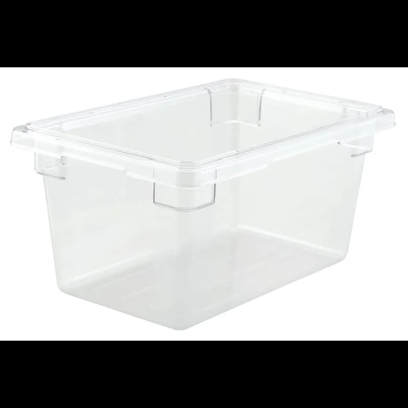 Food Storage Box 1/2 1/2 Size 17.8125X11.875X9.125 IN Clear PC Heavy Duty 1/Each