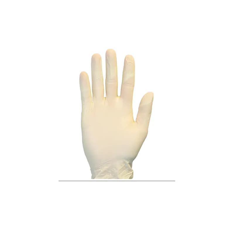 Safety Zone® Gloves XL Natural Heavyweight Synthetic Vinyl Powder-Free 100 Count/Box 10 Box/Case