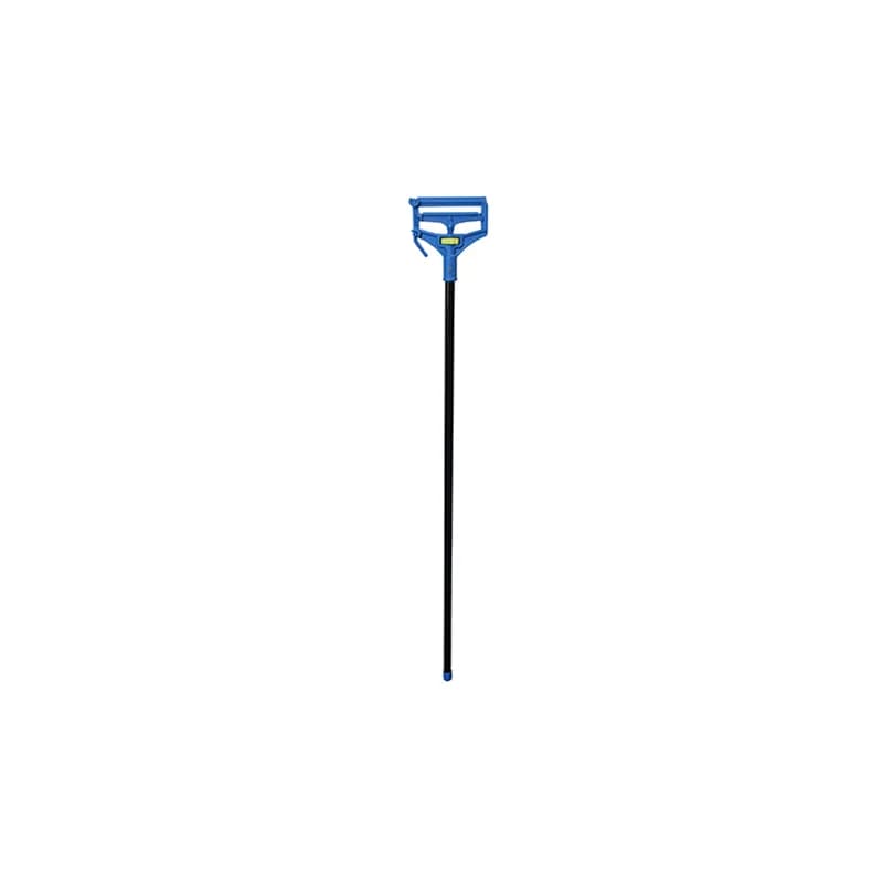 Impact® Mop Handle 60 IN Blue Black Fiberglass Side Gate Honeycomb Core Release Latch 12 Count/Case