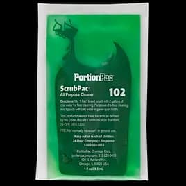 ScrubPac® All Purpose Cleaner Detergent 1 OZ 102/Case