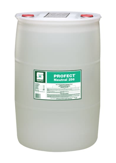 Profect® Neutral 256 Fragrance Free Disinfectant Cleaner 55 GAL Neutral Dye Free 1/Each