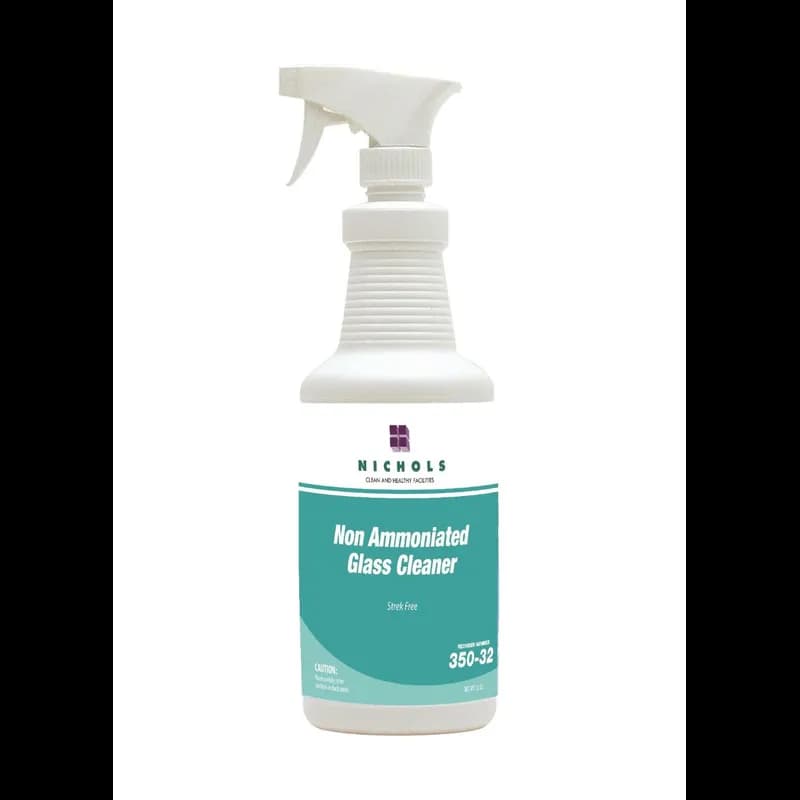Glass Cleaner 1 QT Non-Ammoniated Streak-Free 12/Case