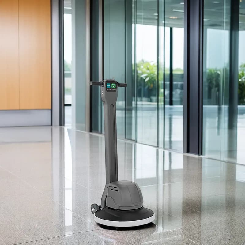 Nobles® Floor Machine 20 IN Gray 175 RPM With 50FT Cord Heavy Duty Single Speed With Pad Driver 1/Each