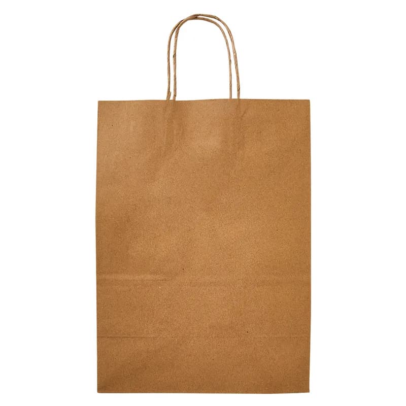 Victoria Bay Shopper Bag 10X5X13 IN Paper Kraft Gusset 250/Bundle