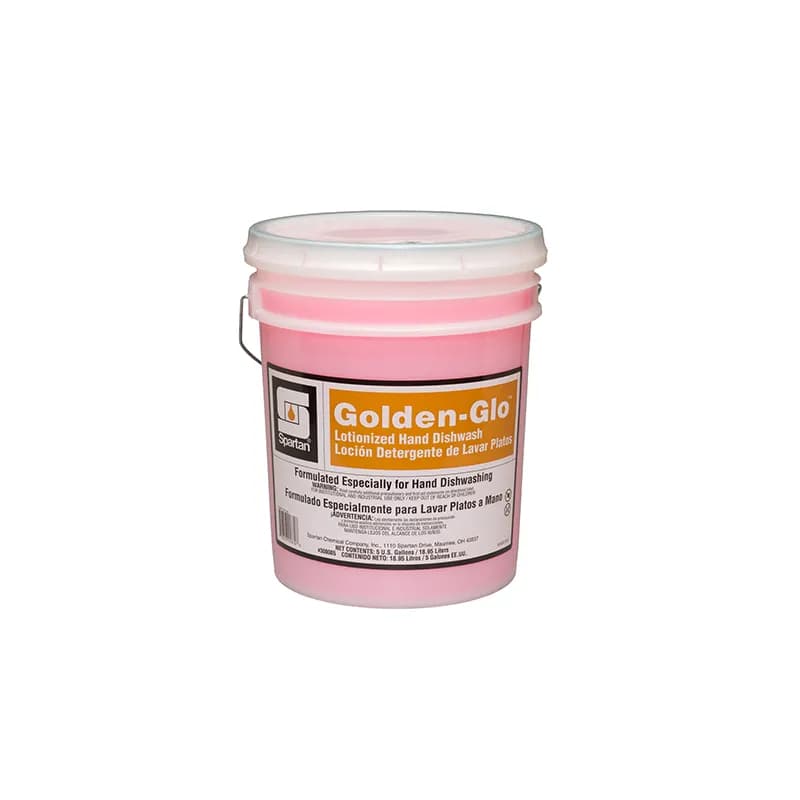 Golden-Glo Fresh Scent Dish Detergent Manual Dish Detergent 5 GAL Pail Neutral Lotionized Mild 1/Each