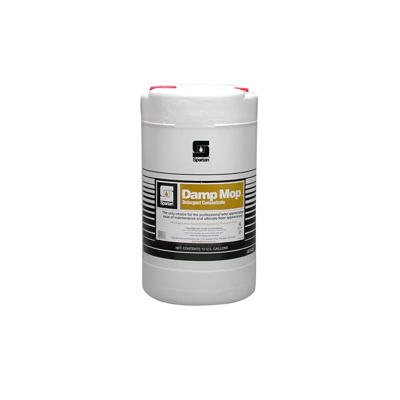 Damp Mop No Rinse Lemon Floor Cleaner 15 GAL Drum Daily Neutral Concentrate No Rinse 1/Each