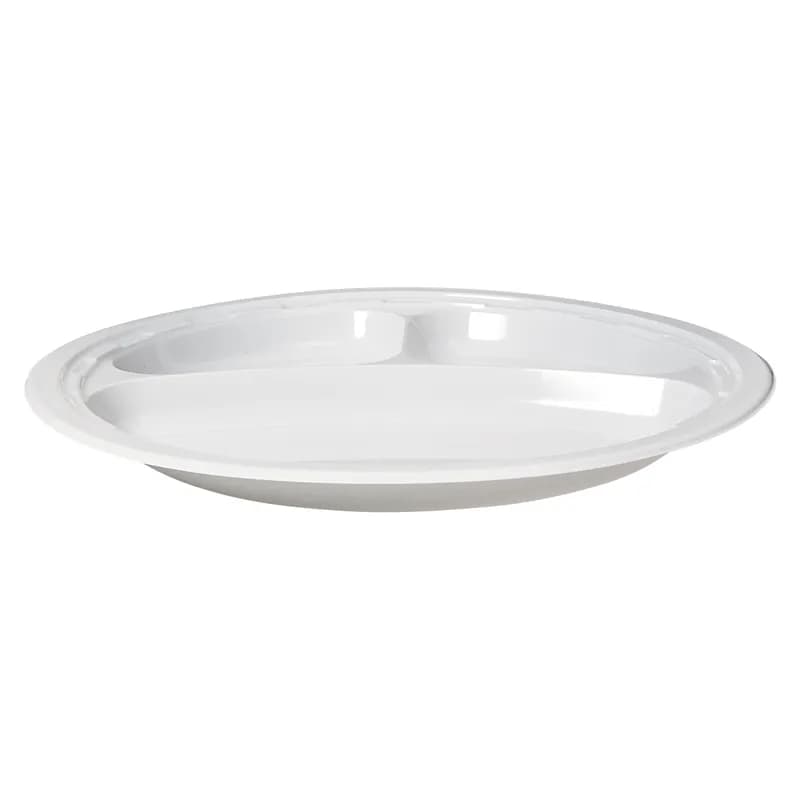 Plastic Plus Plate 11 IN 3 Compartment Plastic 50 Count/Pack 10 Packs/Case 500 Count/Case