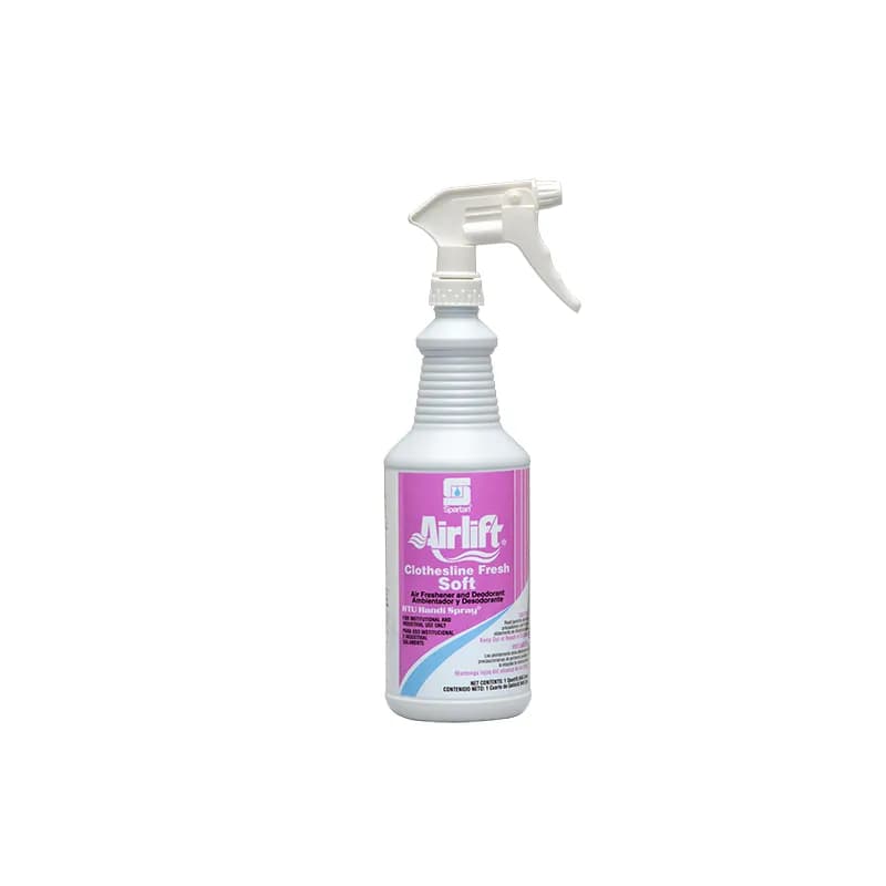 Airlift® Clothesline Fresh® Air Freshener Pleasant Scent Clear RTU 1 QT 12/Case