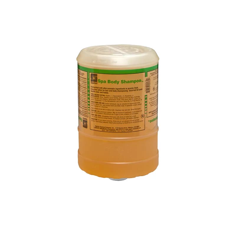 Spa Body Shampoo Hair & Body Shampoo Ready-to-Use (RTU) 1 GAL Floral Yellow Flat Top 4/Case