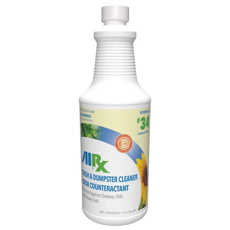 AirX® Dumpster Deodorant & Cleaner Concentrate 32 FLOZ Heavy Duty Airicide 12/Case
