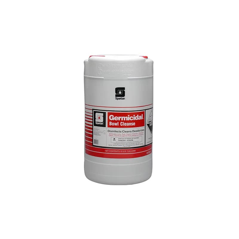 Germicidal Toilet Bowl Cleaner 15 GAL Acidic RTU 23% Hydrochloric Acid (HCL) With DR Pump 1/Each