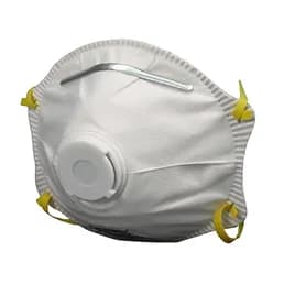 Respirator OS White Disposable NIOSH Approved With Valve 12 Count/Box 10 Box/Case