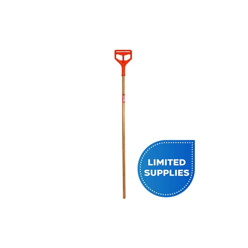 Mop Handle 57 IN Orange Plastic Fiberglass Speed Change 12 Count/Case