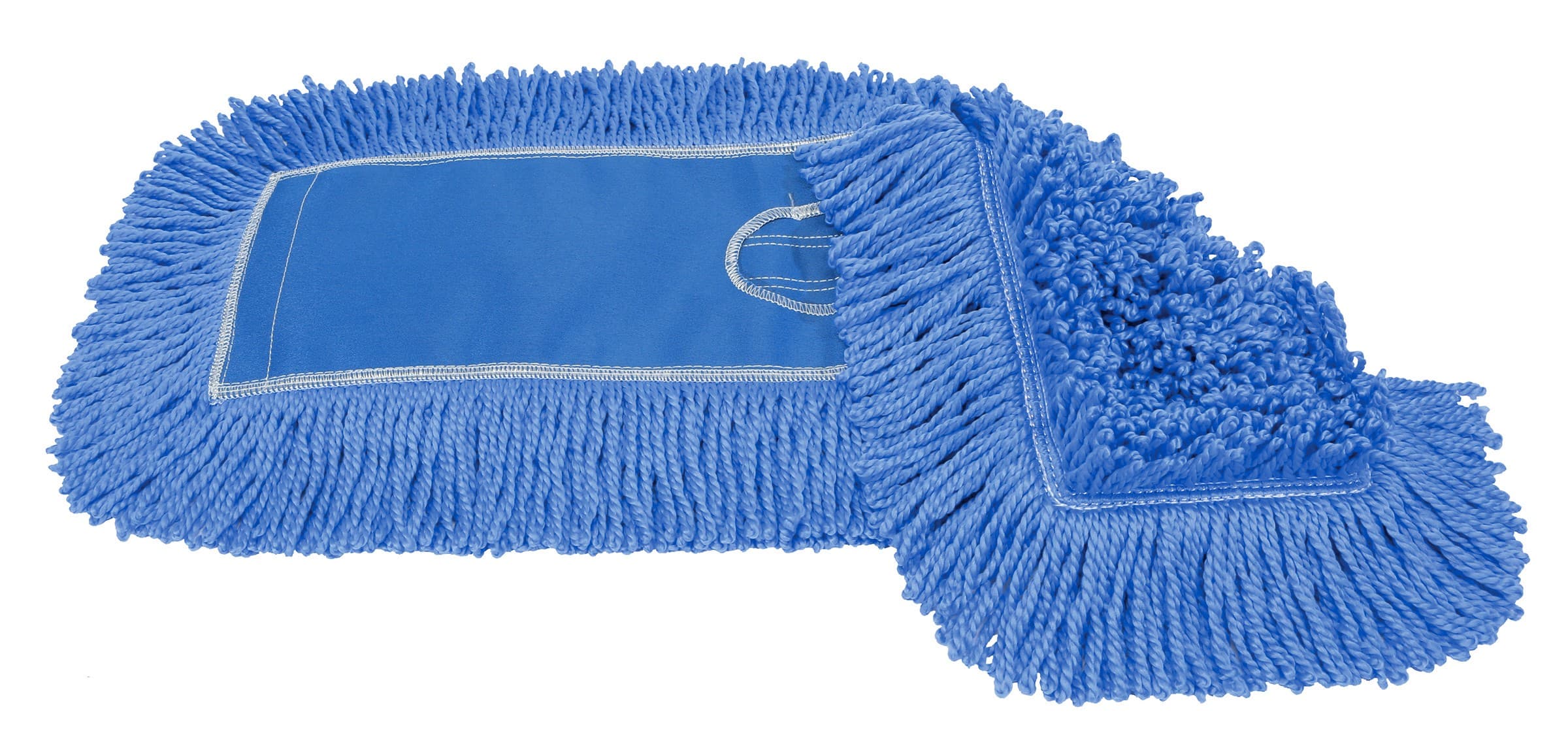 MaxiTwist® Dust Mop Head 48X5 IN Blue Microfiber Loop End 1/Each