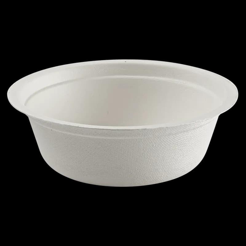 Stalk Market Bowl 16 OZ Molded Fiber White Heavyweight Premium Grease Resistant 500/Case