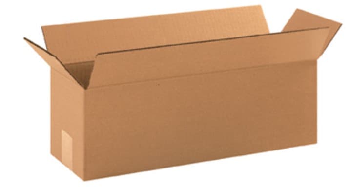 Regular Slotted Container (RSC) 18X6X6 IN Kraft Corrugated Cardboard 32ECT 20 Count/Bundle 1120 Count/Pallet