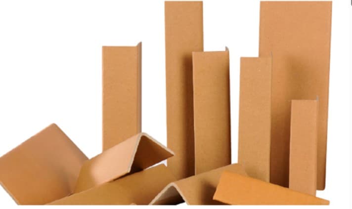 U-C Cornerboard Paperboard 0.120GA 1.4065X1.1875X1.4065X60 IN Perf 6IN 1566 Count/Skid