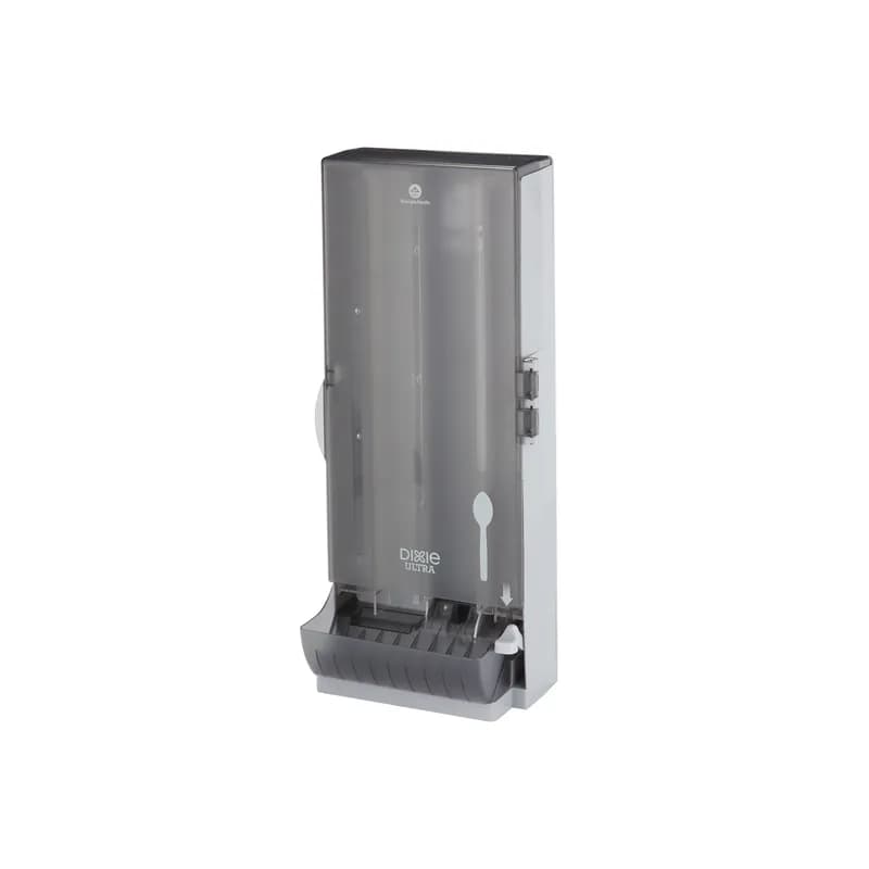 Dixie® Ultra SmartStock® Series-B Classic Combo Dispenser 8.78X10X24.75 IN Plastic Translucent Black 1/Each