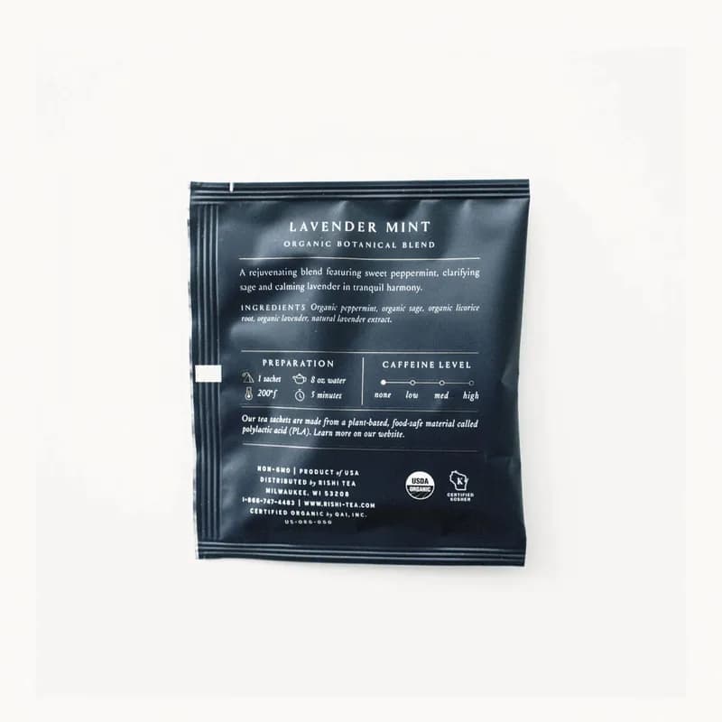 Lavender Mint Tea 50/Case