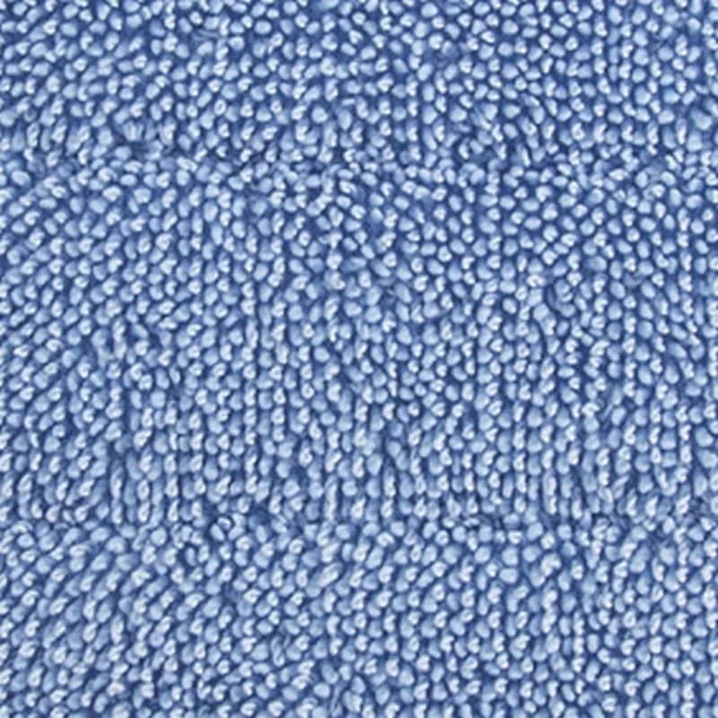 Micro-Activa Mop Pad 12 IN Blue Microfiber Polyester Hook and Loop Fastener 25/Each