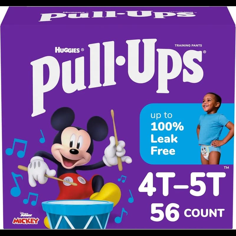Huggies® Pull-Ups® Boys Training Pants 4T-5T Cloth 56/Case