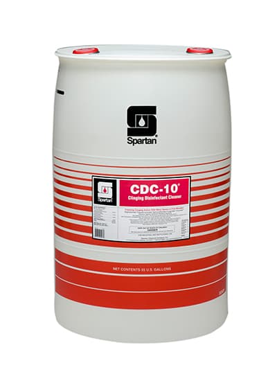 CDC-10® Floral Disinfectant 55 GAL Multi Surface Alkaline RTU Quat 1/Drum