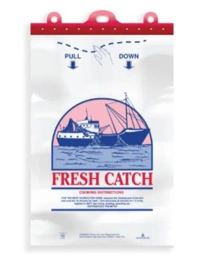 Seafood Bag 11.13X4X7 IN Low-Density Polyethylene (LDPE) Clear 1000/Case