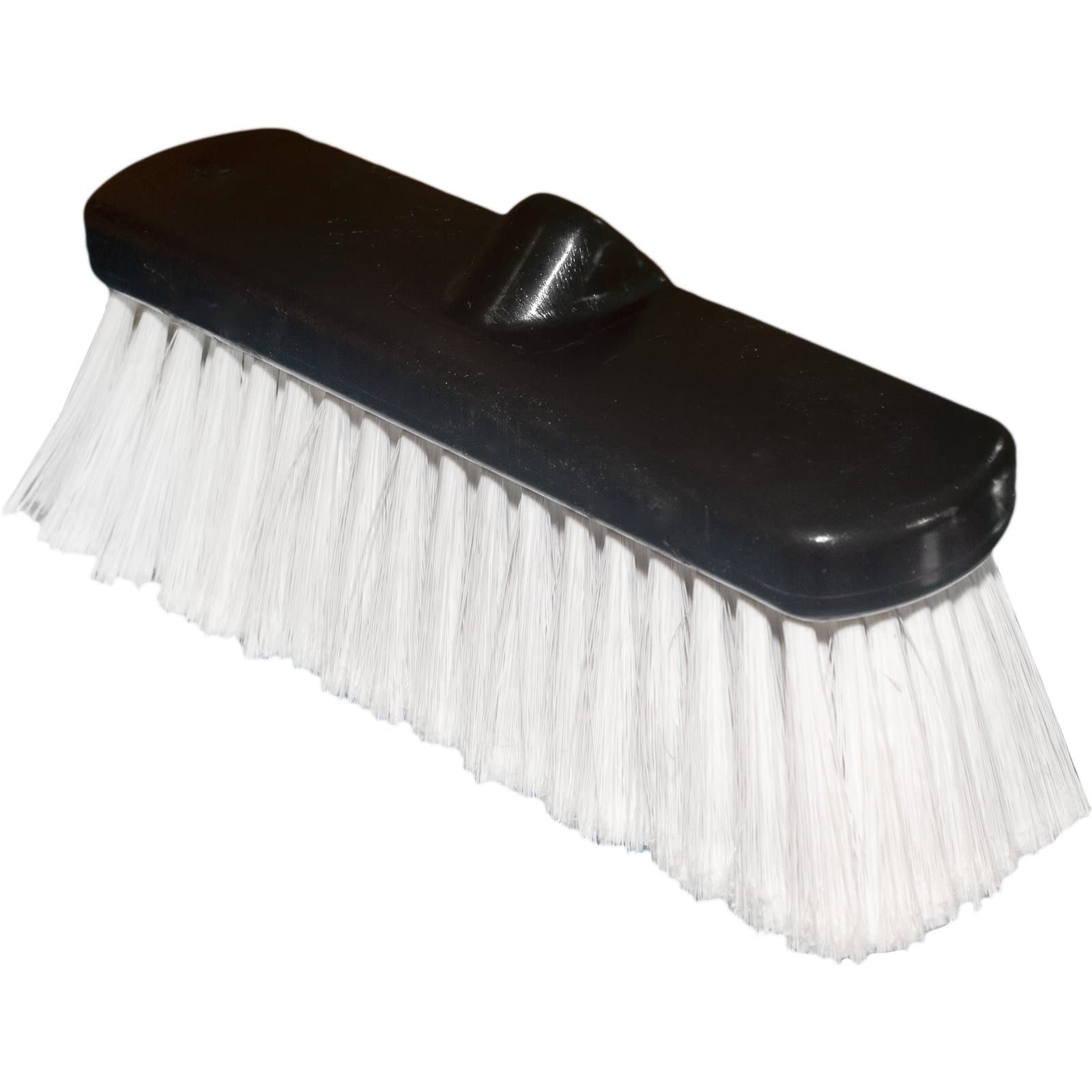 Carlisle Foodservice Products® Flo-Pac® Vehicle Brush 10X4X4.50 IN Plastic Black Crimped 1/Each