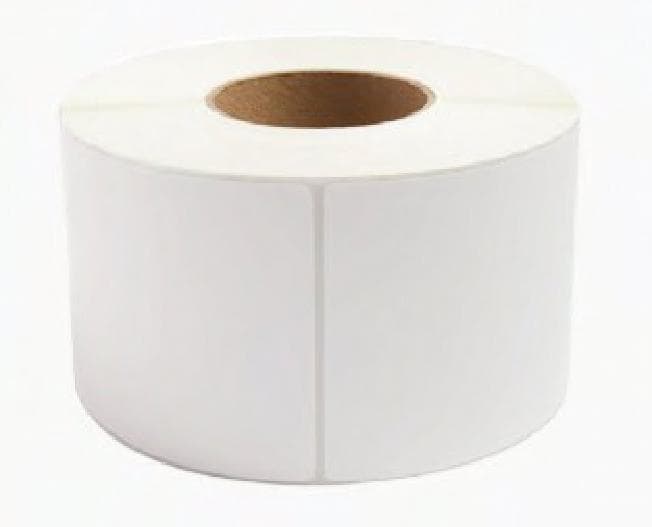 Thermal Transfer Label Jumbo 6X4 IN White Print and Apply Applications 2900 Count/Roll 2 Rolls/Case